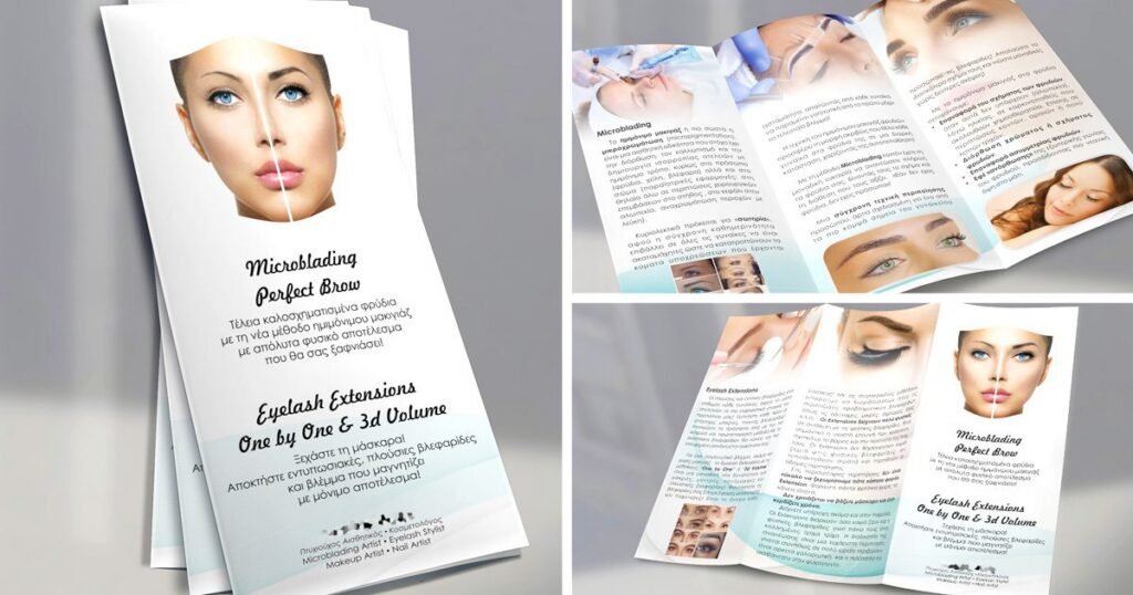 Τριπτυχα διαφημιστικα φυλλαδια - Trifold Brochures
