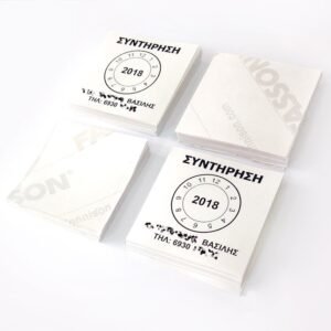 Εκτύπωση σε χάρτινο αυτοκόλλητο - Printing on paper sticker