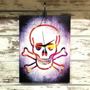 Ρολοι τοιχου - Πινακας καμβα - Wall clock on canvas - PrintRoom.gr