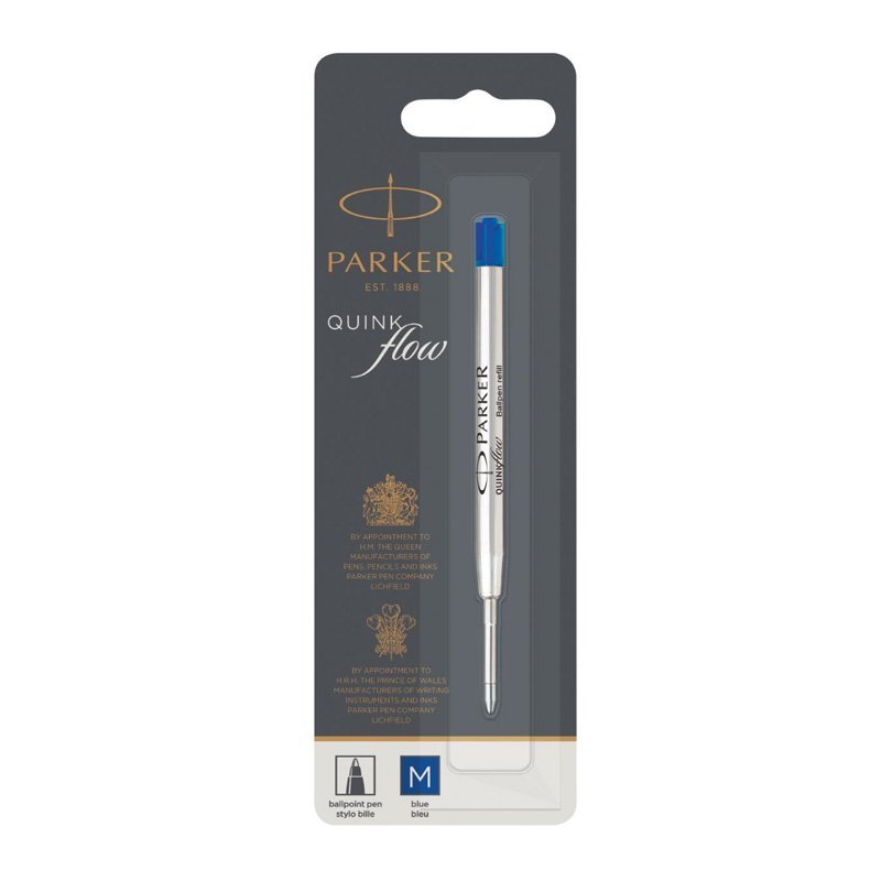 Ανταλλακτικό Parker Quink Flow Refill Ballpen Blue Medium