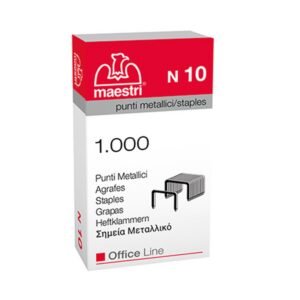 Σιδεράκια Συρραπτικού Maestri No 10