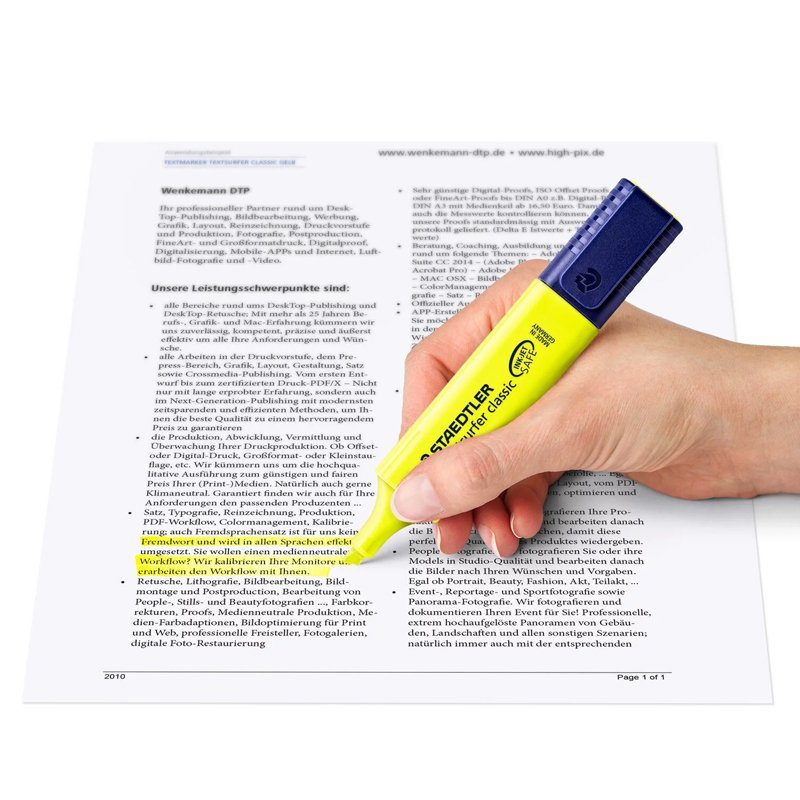 Μαρκαδόρος Υπογράμμισης Staedtler Textsurfer 5mm