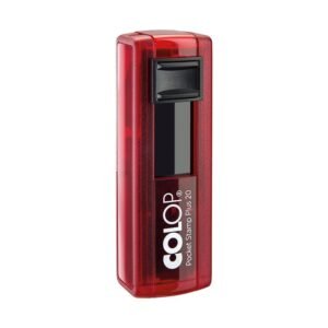 Σφραγίδα τσέπης Colop Pocket Stamp Plus 20 - Ruby Κόκκινο
