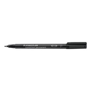 Ανεξίτηλος Μαρκαδόρος Lumocolor Staedtler Fine - Μαύρο