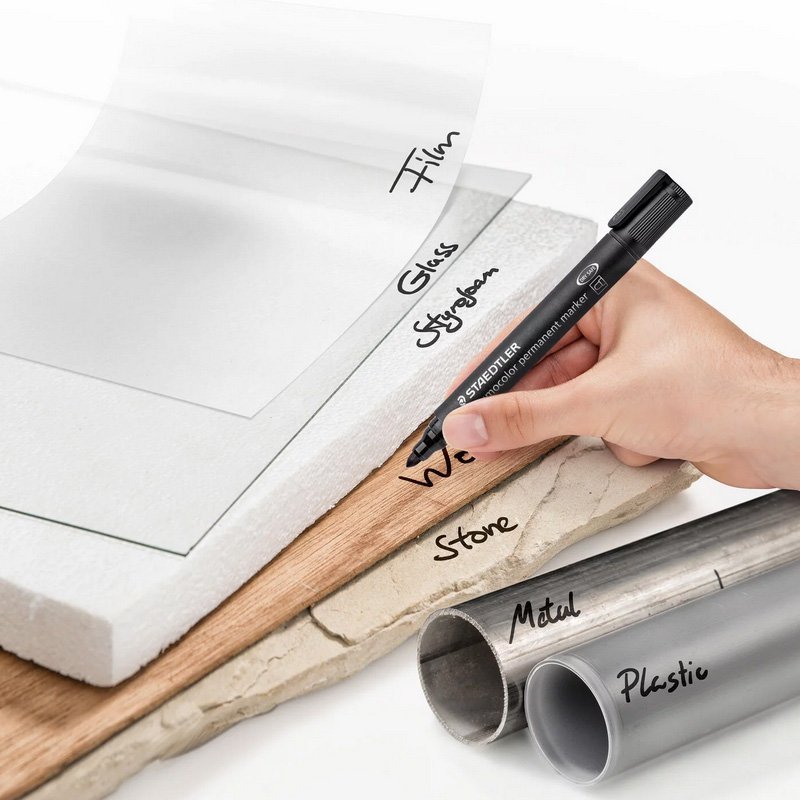 Μαρκαδόρος Ανεξίτηλος Staedtler 352 στρόγγυλη μύτη