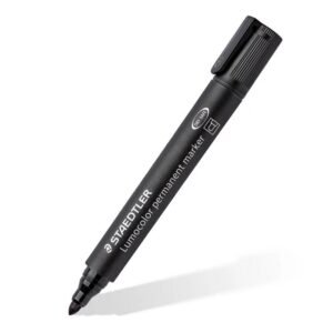 Μαρκαδόρος Ανεξίτηλος Staedtler 352 στρόγγυλη μύτη - Μαύρο