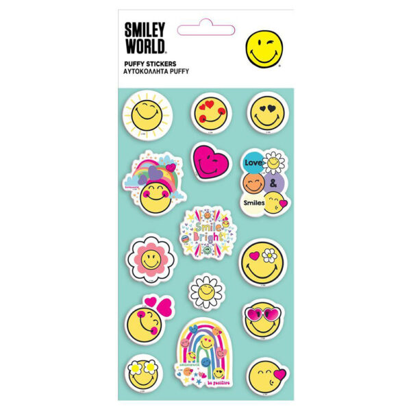 Αυτοκόλλητα Smiley World Puffy Stickers
