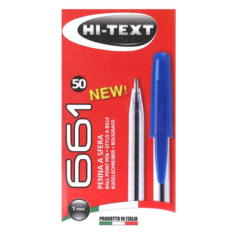 Στυλό HI-TEXT 661 - 1 mm