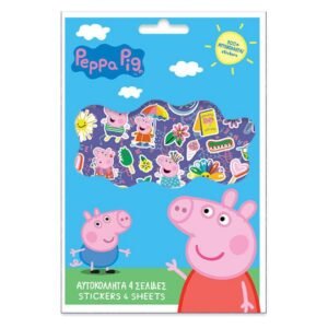 Αυτοκόλλητα μπλοκ Peppa Pig - 300 τεμ