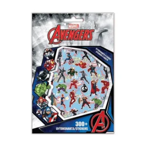 Αυτοκόλλητα Marvel Avengers σε μπλοκ 14,5x21,5 cm - 300 τεμ.