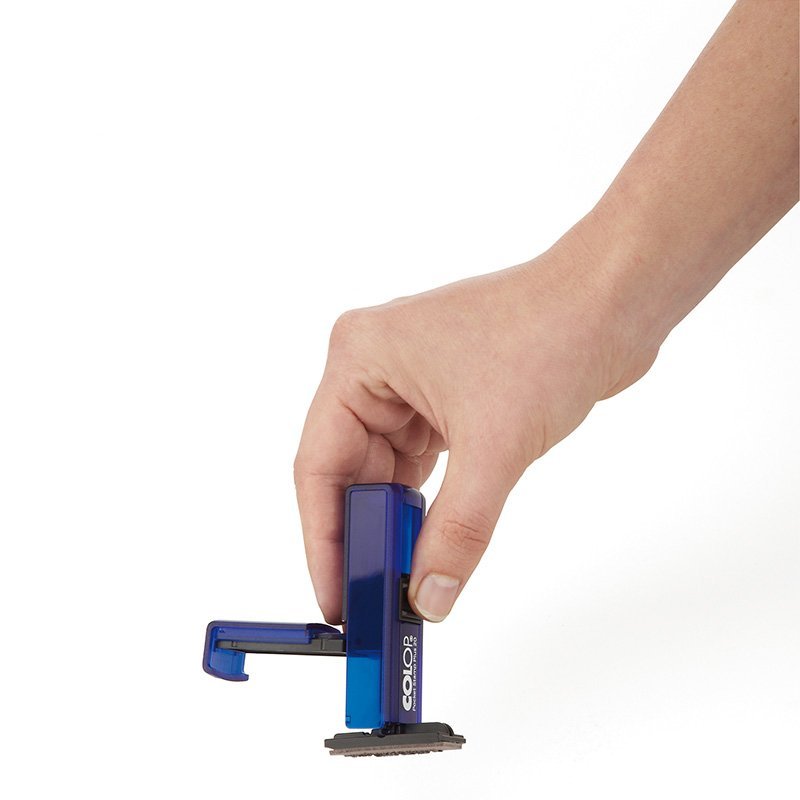 Σφραγίδα τσέπης Colop Pocket Stamp Plus 20 - Indigo Μπλε - Image 3