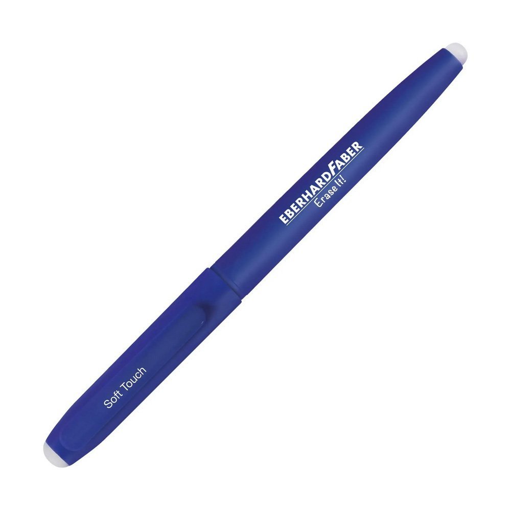 Στυλό που σβήνει Eberhard Faber Erase it! Soft Touch 0,7 mm Gel - Μπλε - Ανταλλακτικό Refill - Image 4