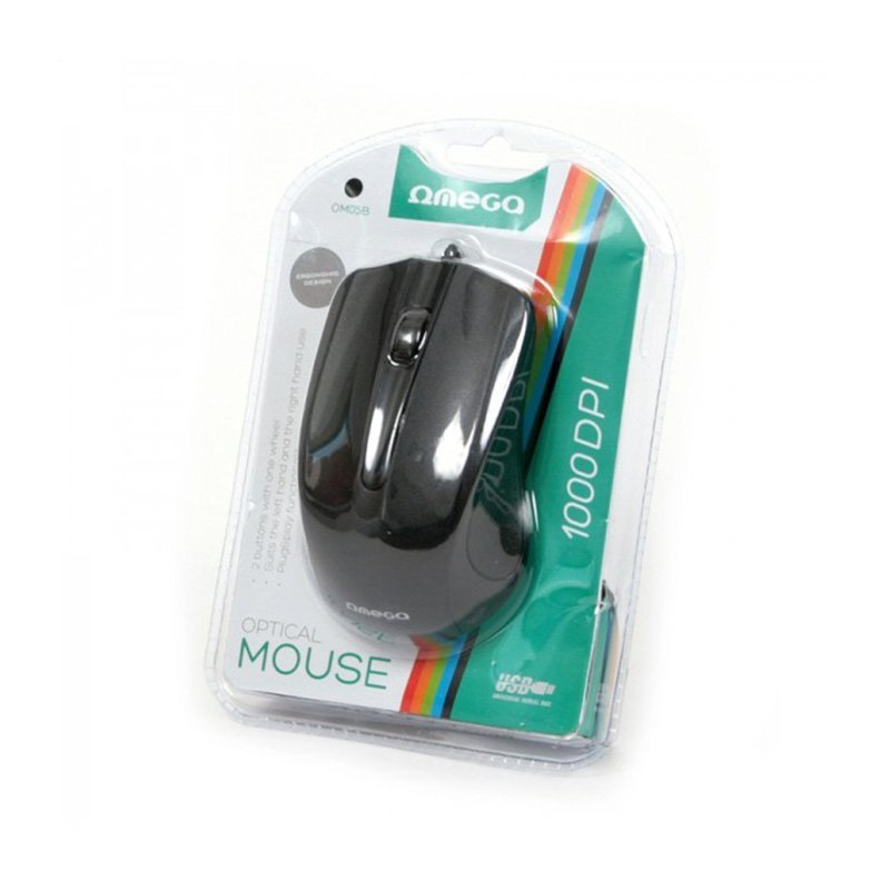 Optical Mouse Ποντίκι Omega Ενσύρματο USB