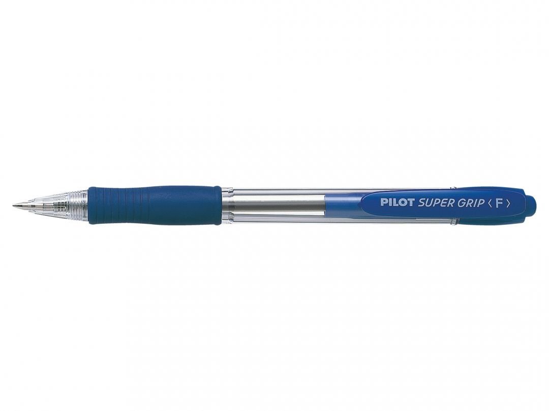 Στυλό Pilot Super Grip BPGP-10R-FL Fine - Μπλε