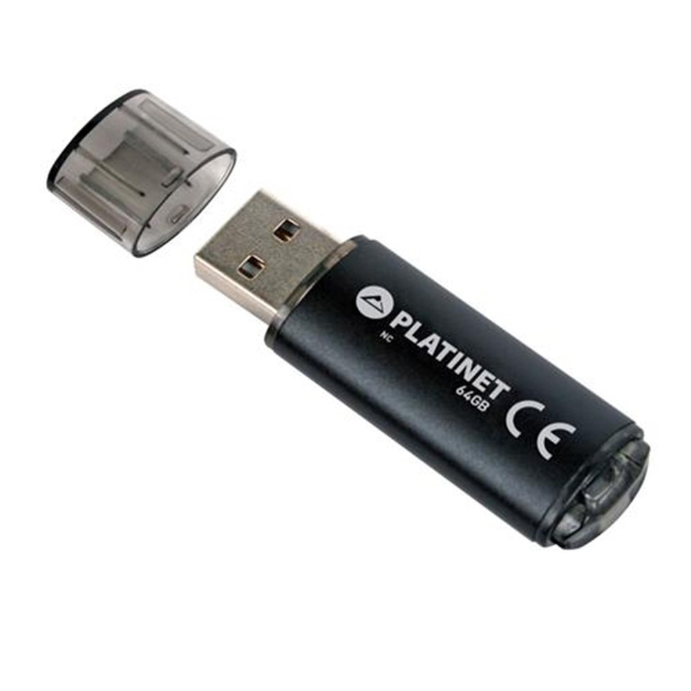 Platinet X-depo 64GB USB Flash Drive 2.0 Μαύρο - Image 2
