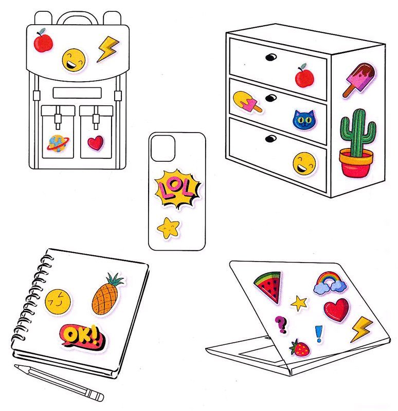 Αυτοκόλλητα Marvel Avengers Puffy Stickers - Image 2