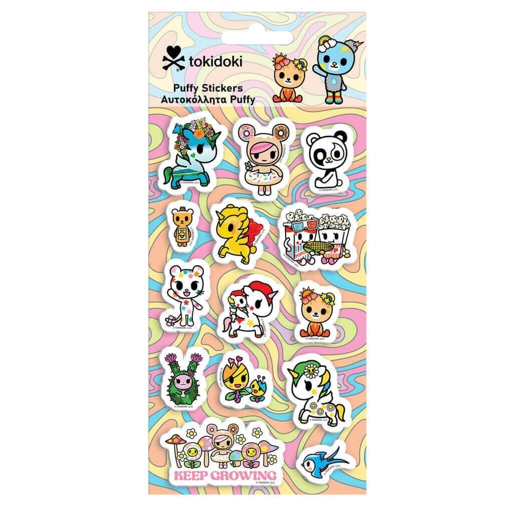 Αυτοκόλλητα TokiDoki Puffy Stickers