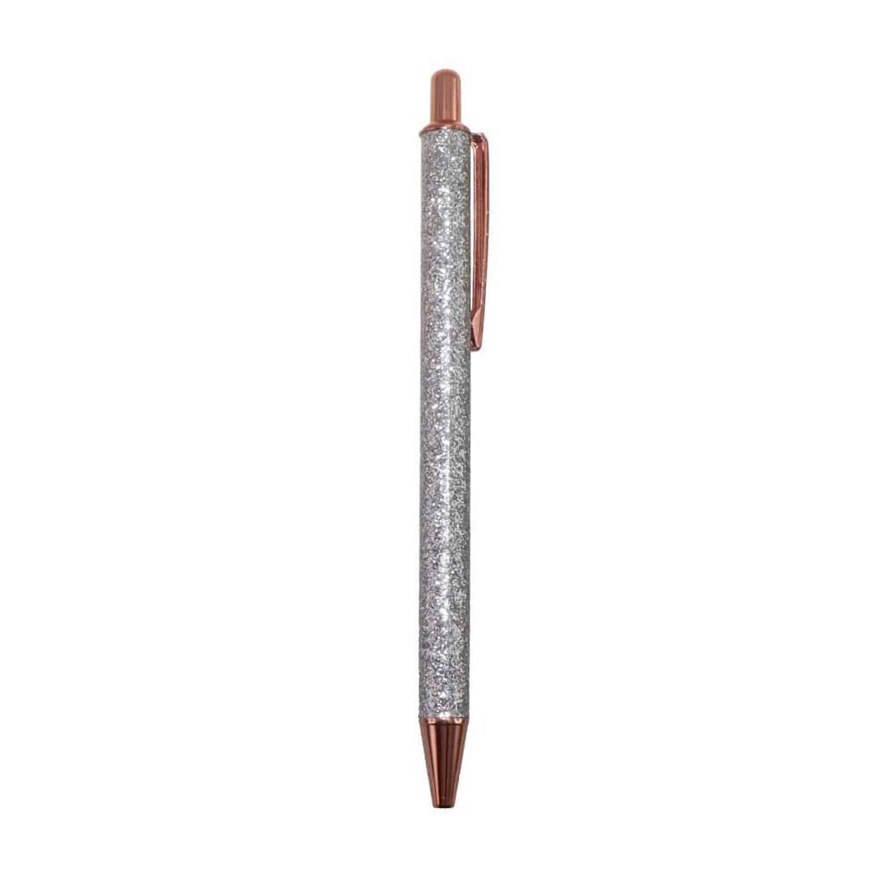 Στυλο Glitter Tesoro - Ballpoint - Ασημι
